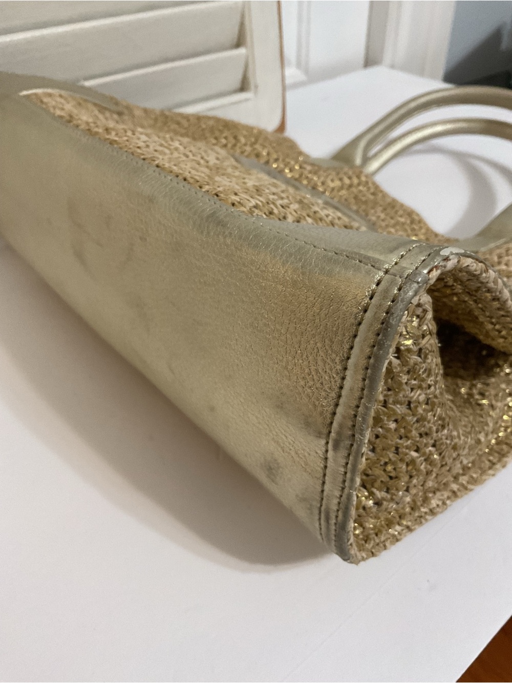 Tory Burch Ella Straw Raffia Tote - Picture 4 of 12